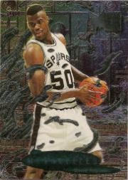 1996-97 Fleer Metal Basketball Card #230 David Robinson MET