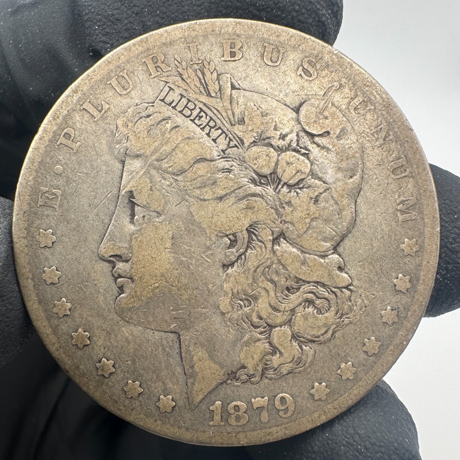 1879-S Morgan Silver Dollar Fine Details 14816 