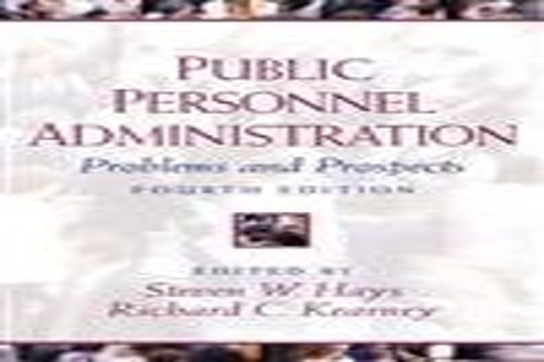 Public Personnel Administratio - GOOD