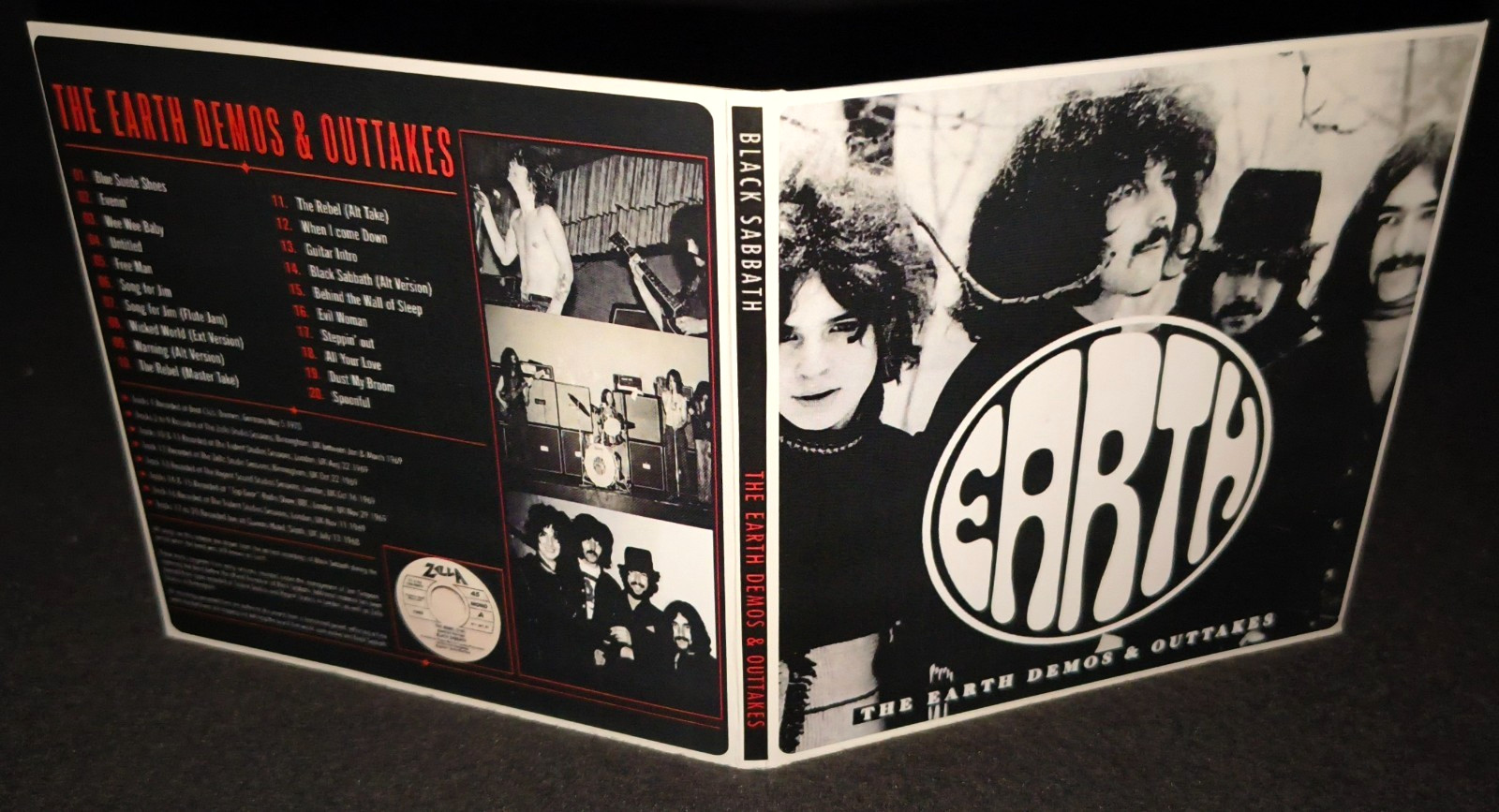 Black Sabbath Earth Demos 1969 Gate Fold 2CD NEW