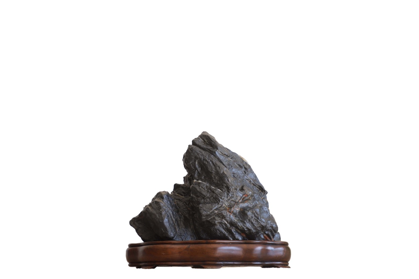 Chinese Natural Lingbi Mountain Scholar\'s Stone (Gongshi) Asian Desk decor