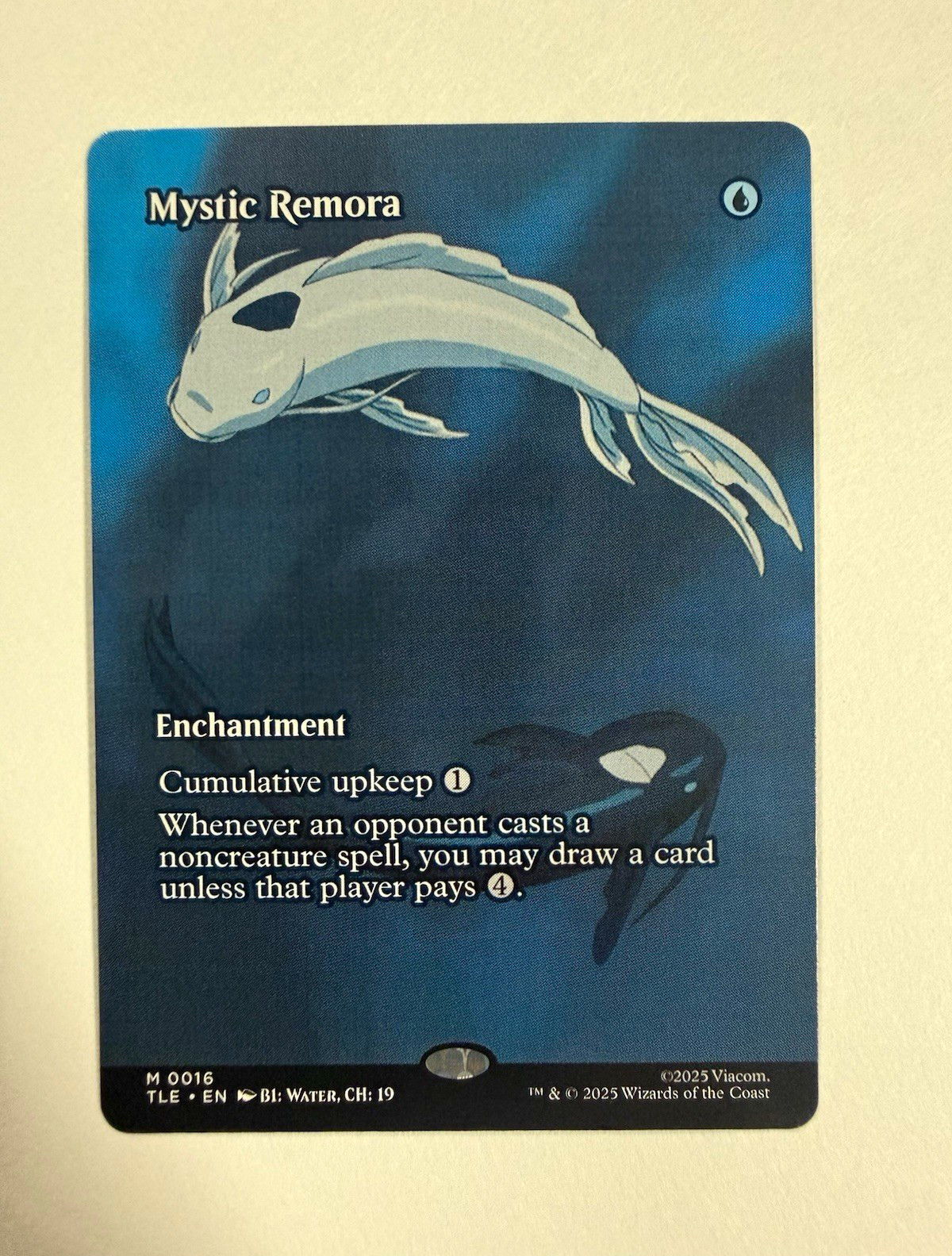 MTG Mystic Remora TLE 0016 Regular Enchantment Blue English 2025 MTG Mystic Remora TLE 0016 Regular Enchantment Blue English 2025