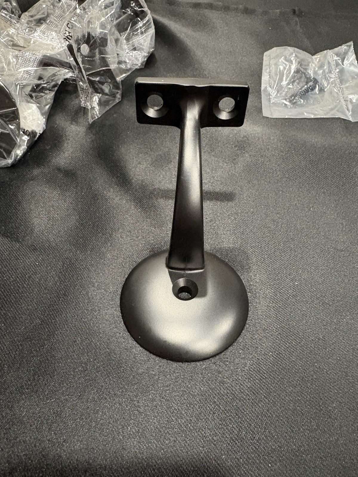 Twenty-Five (25) Black Handrail Stairs Brackets Hardware