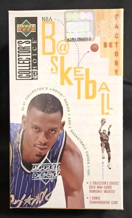 1996-97 Upper Deck Collectors Choice Basketball Series 1 & 2 Factory Sealed Set