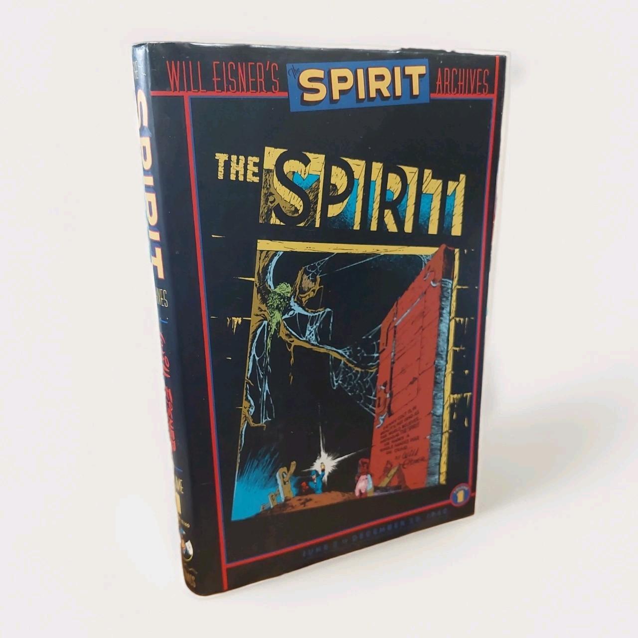 Will Eisner’s The Spirit Archives Vol 1 Hardcover DC Comics 1940 Rare OOP HCDJ Will Eisner’s The Spirit Archives Vol 1 Hardcover DC Comics 1940 Rare OOP HCDJ