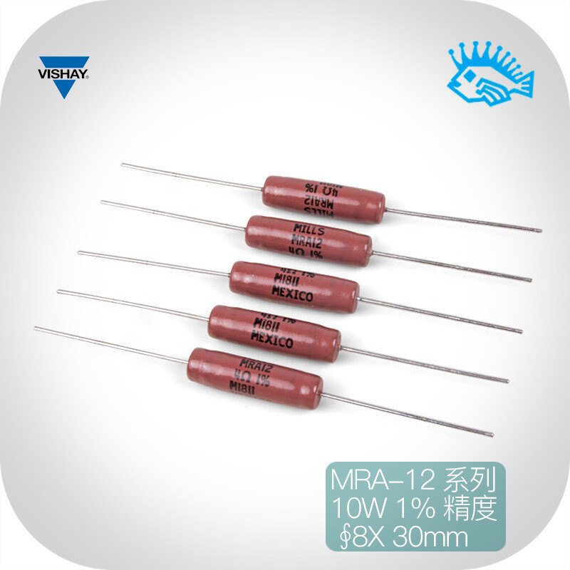 1pcs Vishay Mills MRA12 Top grade non-inductive Wirewound Resistors HIFI Audio 1pcs Vishay Mills MRA12 Top grade non-inductive Wirewound Resistors HIFI Audio