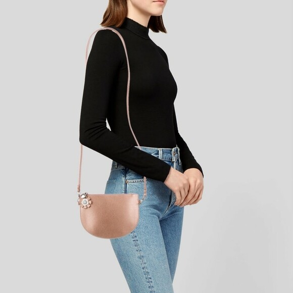 ZAC POSEN Celia Purse Metallic Rose Gold Crossbody New ZAC POSEN Celia Purse Metallic Rose Gold Crossbody New