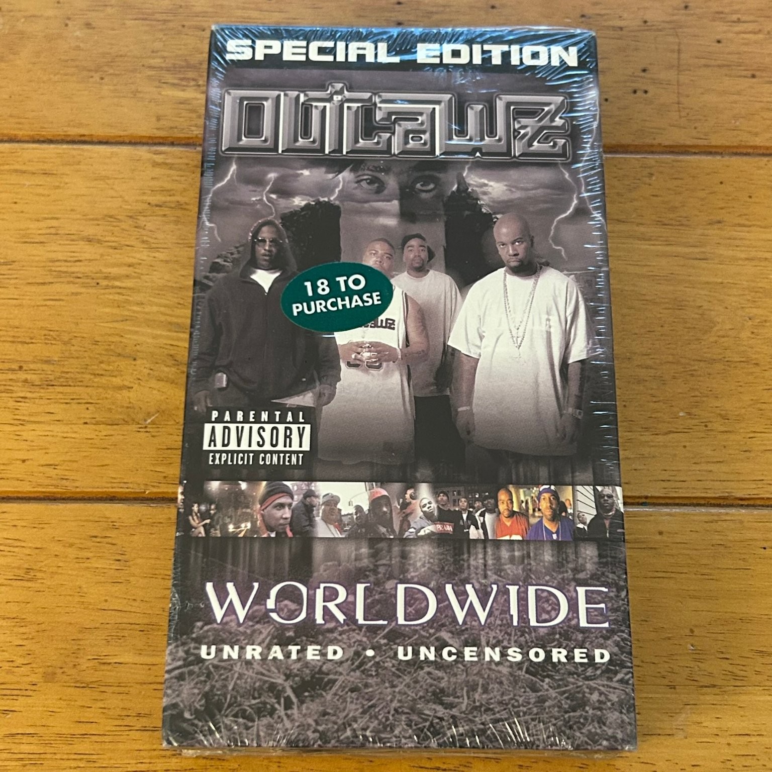 Outlawz Worldwide VHS 2002 Hip Hop Documentary Special Edition Tupac 2Pac Sealed