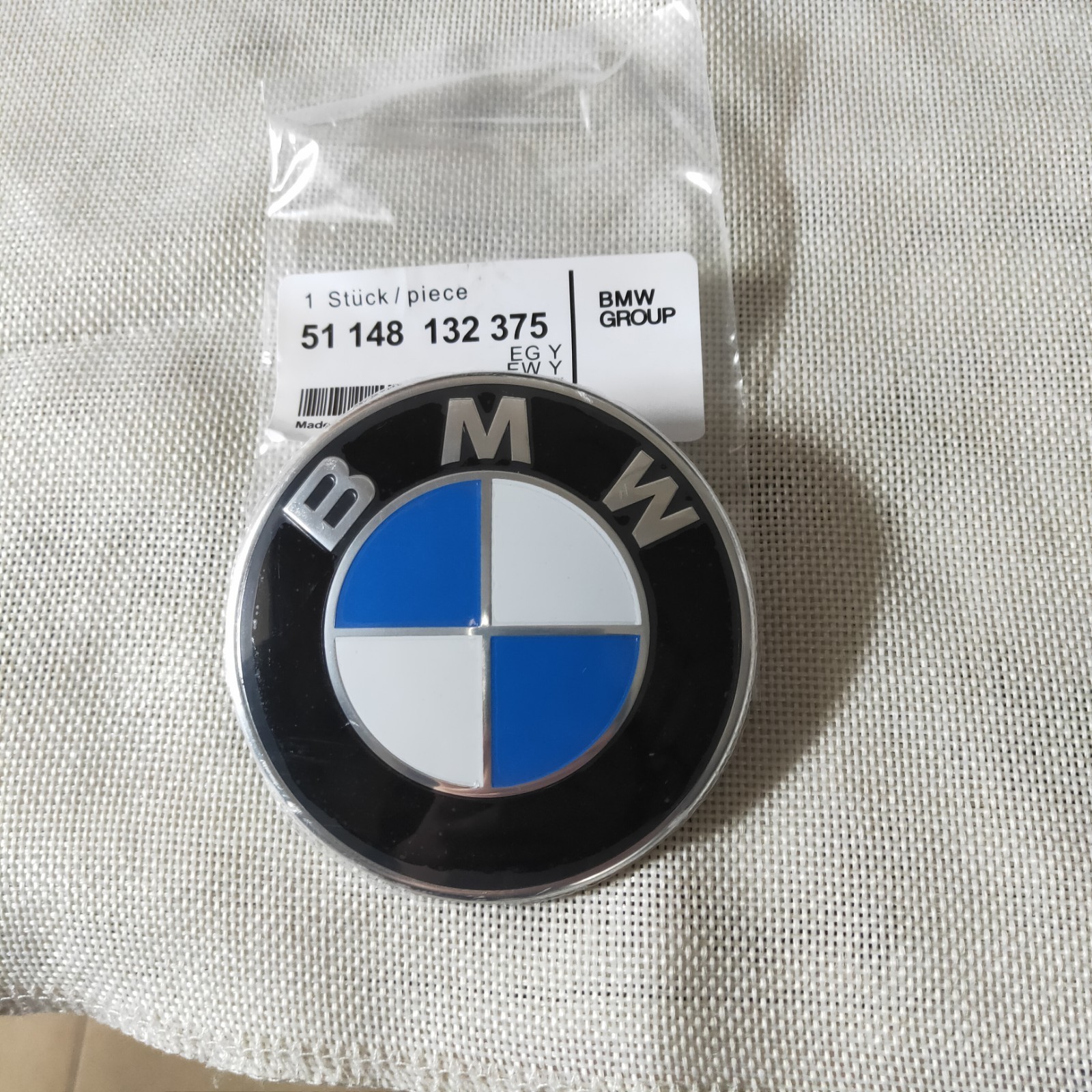 OEM BMW E F G Series Hood Emblem Roundel Front Logo 3.25 OEM BMW E F G Series Hood Emblem Roundel Front Logo 3.25