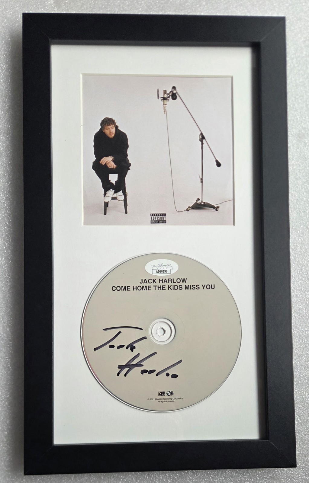 JACK HARLOW SIGNED CD DISPLAY JSA COA AUTOGRAPHED CERTIFIED RAP PRESENT GIFT JACK HARLOW SIGNED CD DISPLAY JSA COA AUTOGRAPHED CERTIFIED RAP PRESENT GIFT
