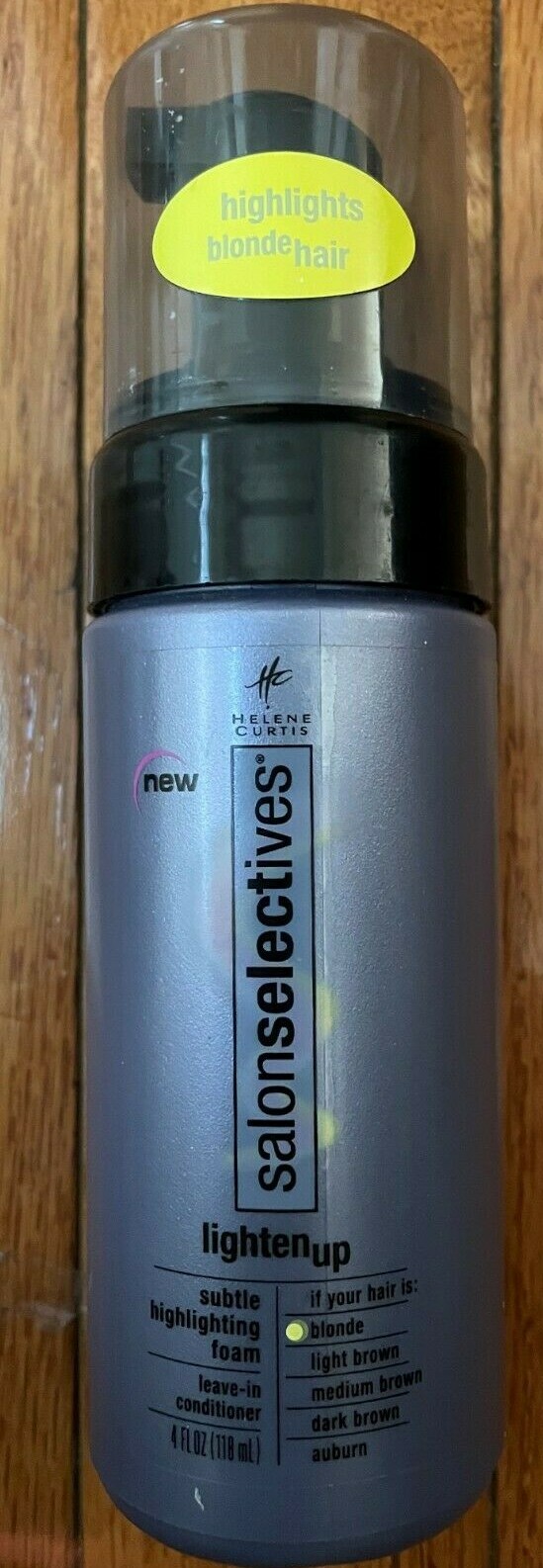 Salon Selectives Lighten Up Highlighting Foam 4oz Blonde Hair By Helene Curtis