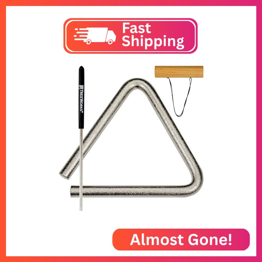 Treeworks Triangle Musical Instrument — MADE IN U.S.A. Percussion Treeworks Triangle Musical Instrument — MADE IN U.S.A. Percussion