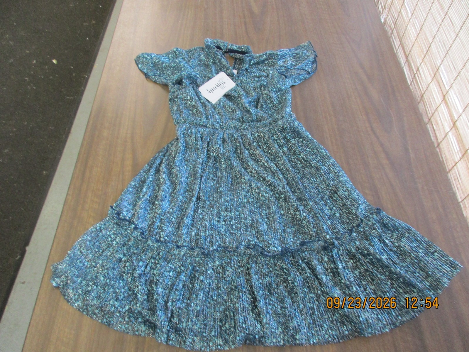 Speechless Kids Blue Dress Sheer Size 10 Special Occasion Dressy Formal Party Speechless Kids Blue Dress Sheer Size 10 Special Occasion Dressy Formal Party