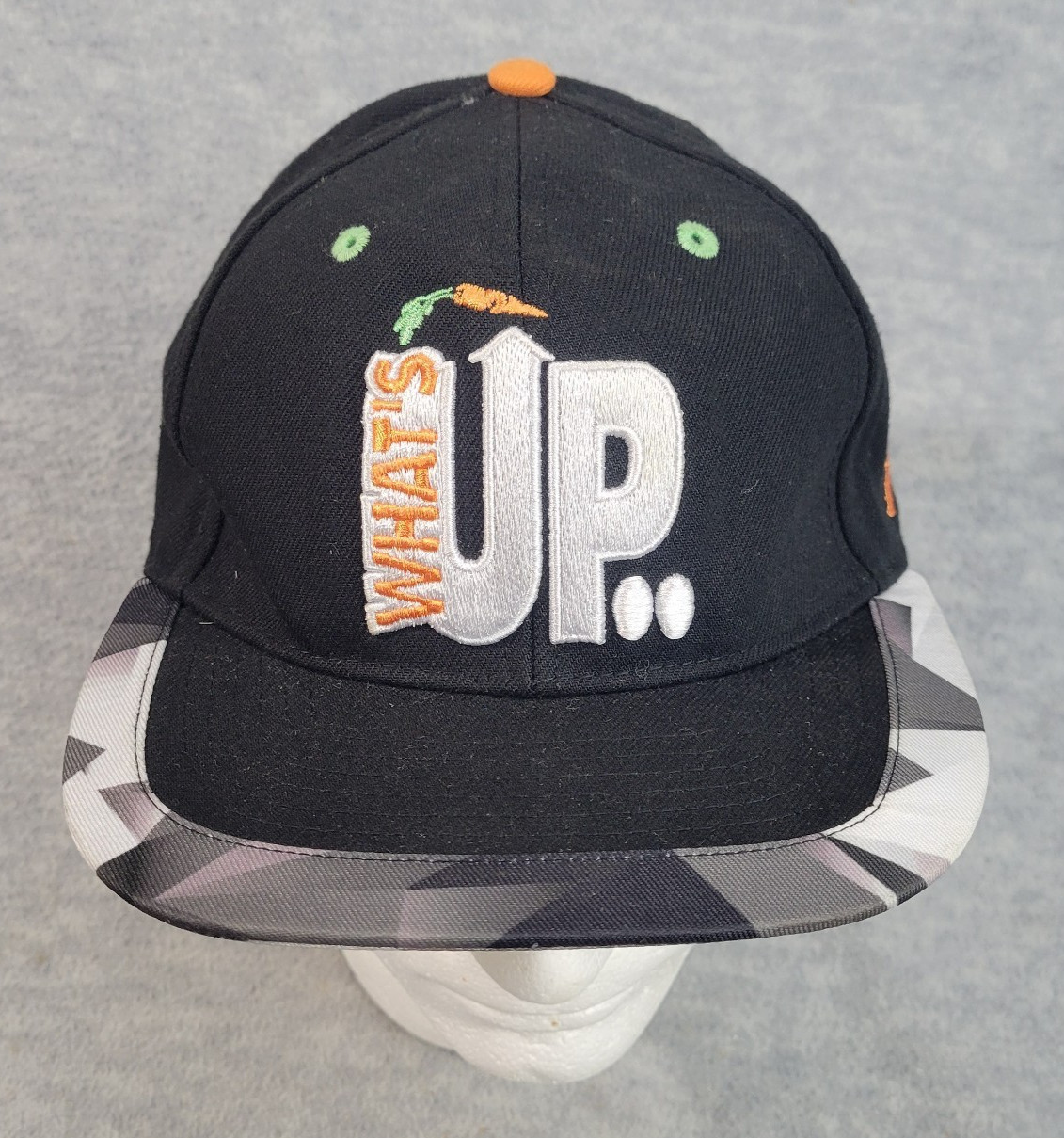 Vintage What\'s Up Jock Space Jam Hat Cap Strapback Youth Jordan Jumpman Black Vintage What\'s Up Jock Space Jam Hat Cap Strapback Youth Jordan Jumpman Black