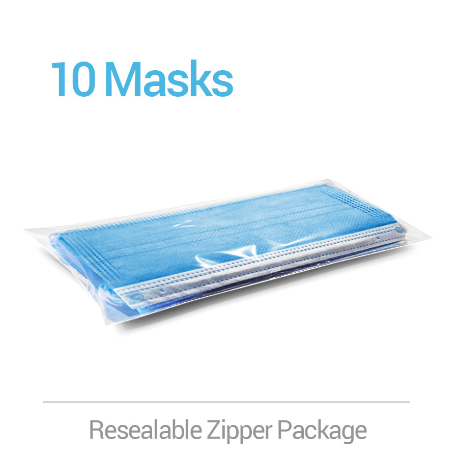 10/50/100 PROMask ASTM Level 3, Medical, Surgical, Dental, 3-Ply Earloop Masks 10/50/100 PROMask ASTM Level 3, Medical, Surgical, Dental, 3-Ply Earloop Masks