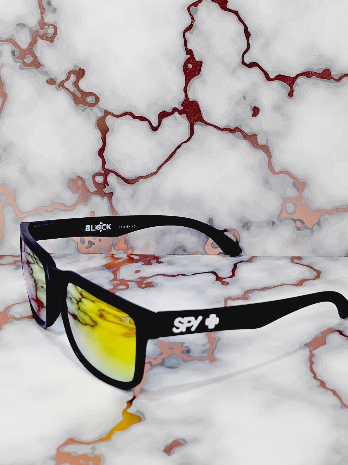 SPY + OPTICS Sunglasses  KEN BLOCK 43 Helm PROMO GLASSES SPY PLUS NEW