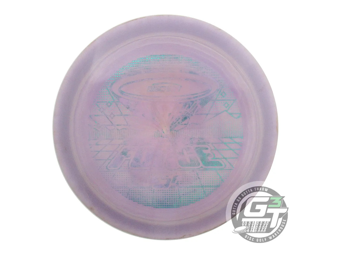 USED Discraft [LEDGESTONE] ESP Force 168g Purple Teal Foil Distance Driver Disc