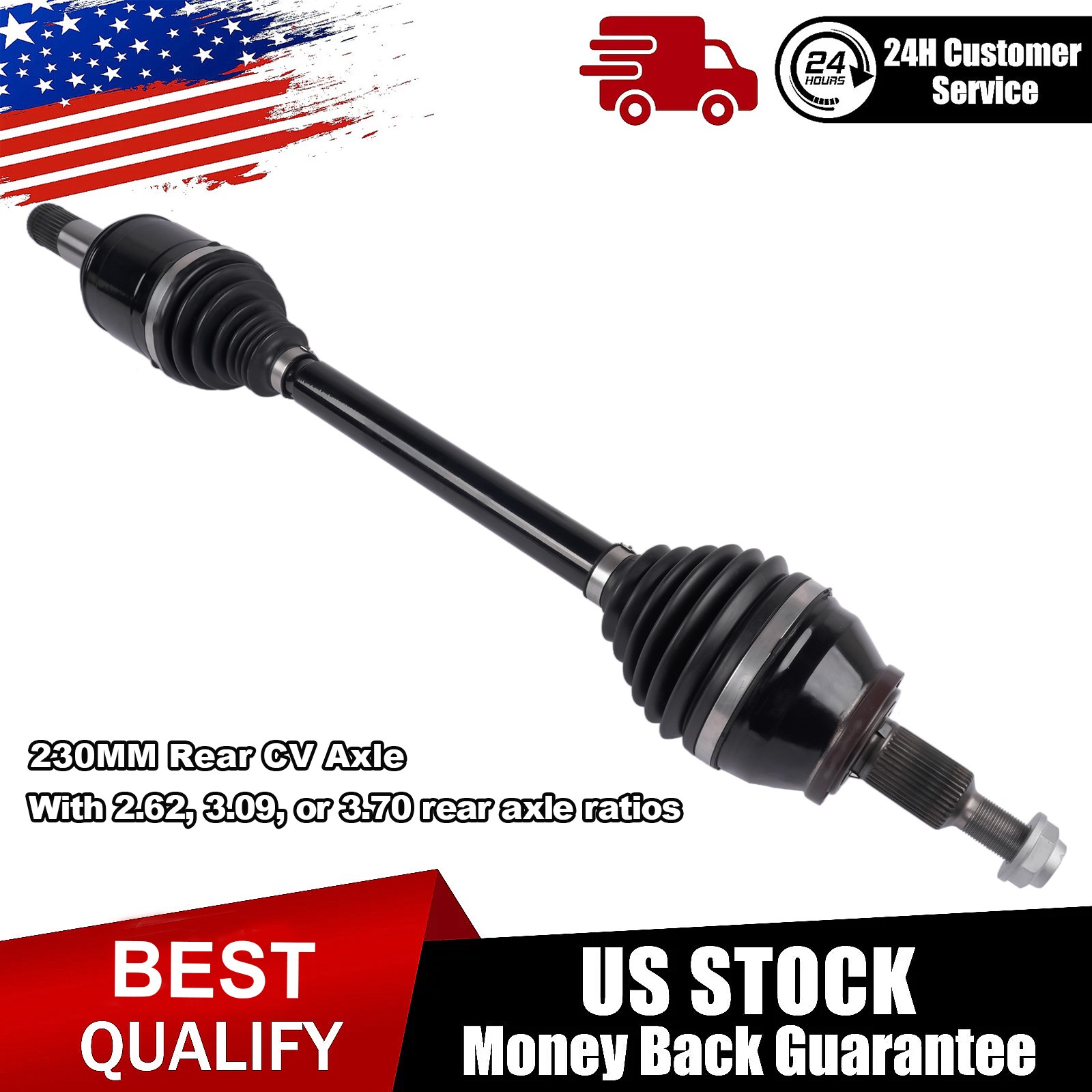 Rear Axle Shaft Right For Dodge Challenger 6.2L 6.4L V8 2015-2023 53010748AA AB