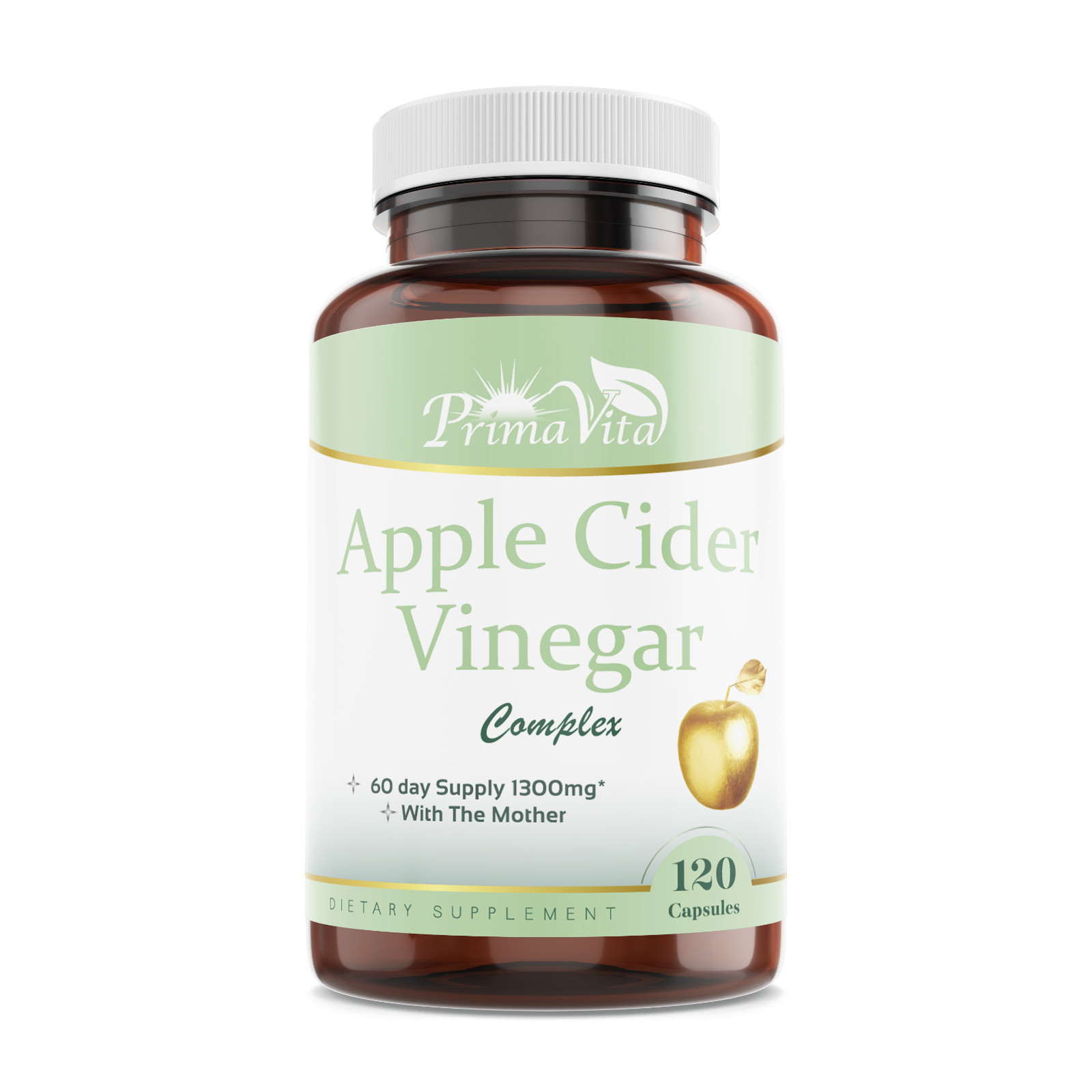 PrimaVita Apple Cider Vinegar Complex, 120 Capsules PrimaVita Apple Cider Vinegar Complex, 120 Capsules