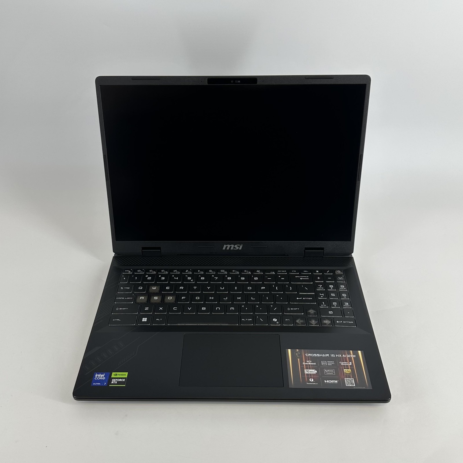 MSI Crosshair 16 HX AI QHD+ 2.4 GHz Ultra 7 255HX 32GB 2TB/1TB NVIDIA RTX 5060