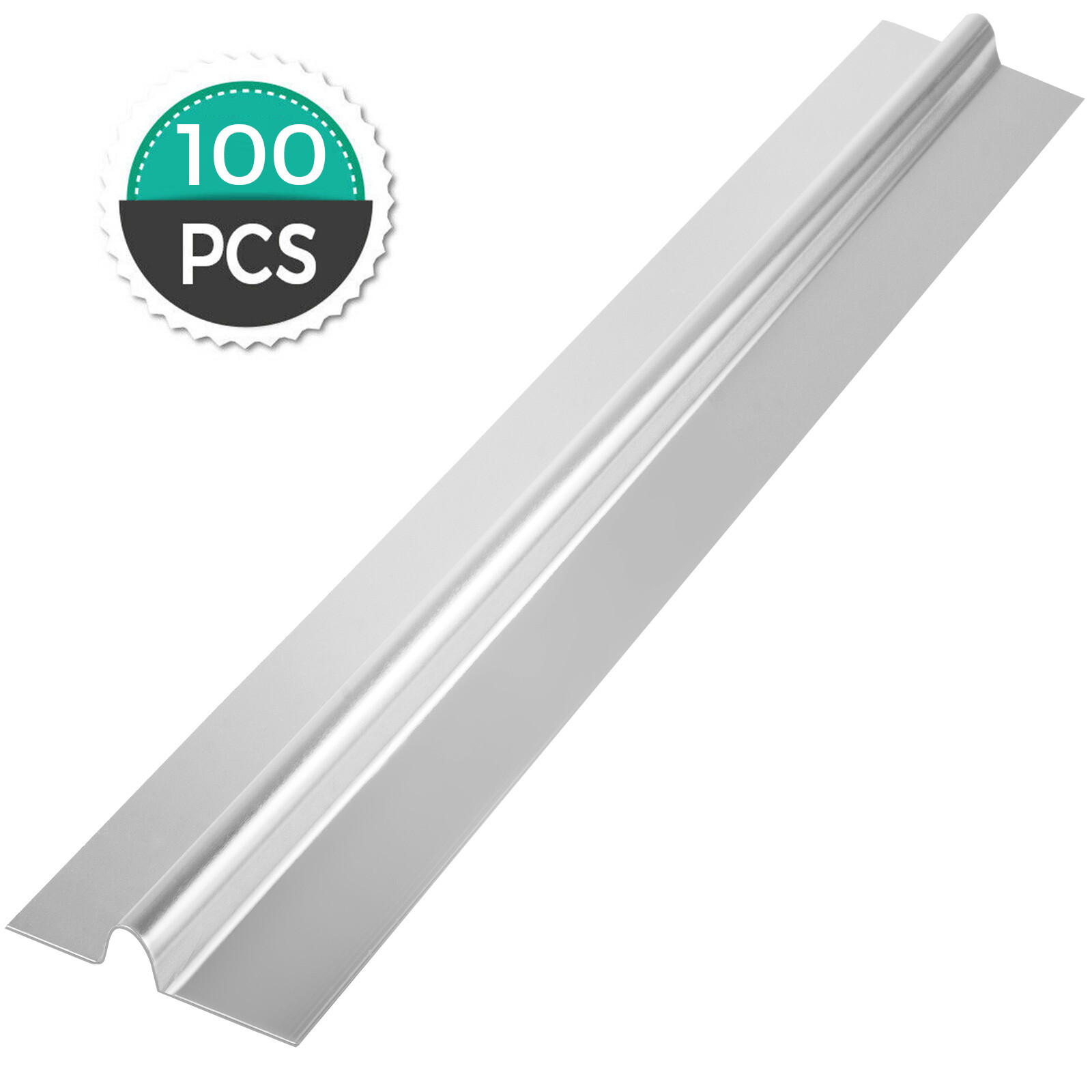 Uimoso  100pcs 4ft Aluminum Radiant Floor Heat Transfer Plates for 1/2\