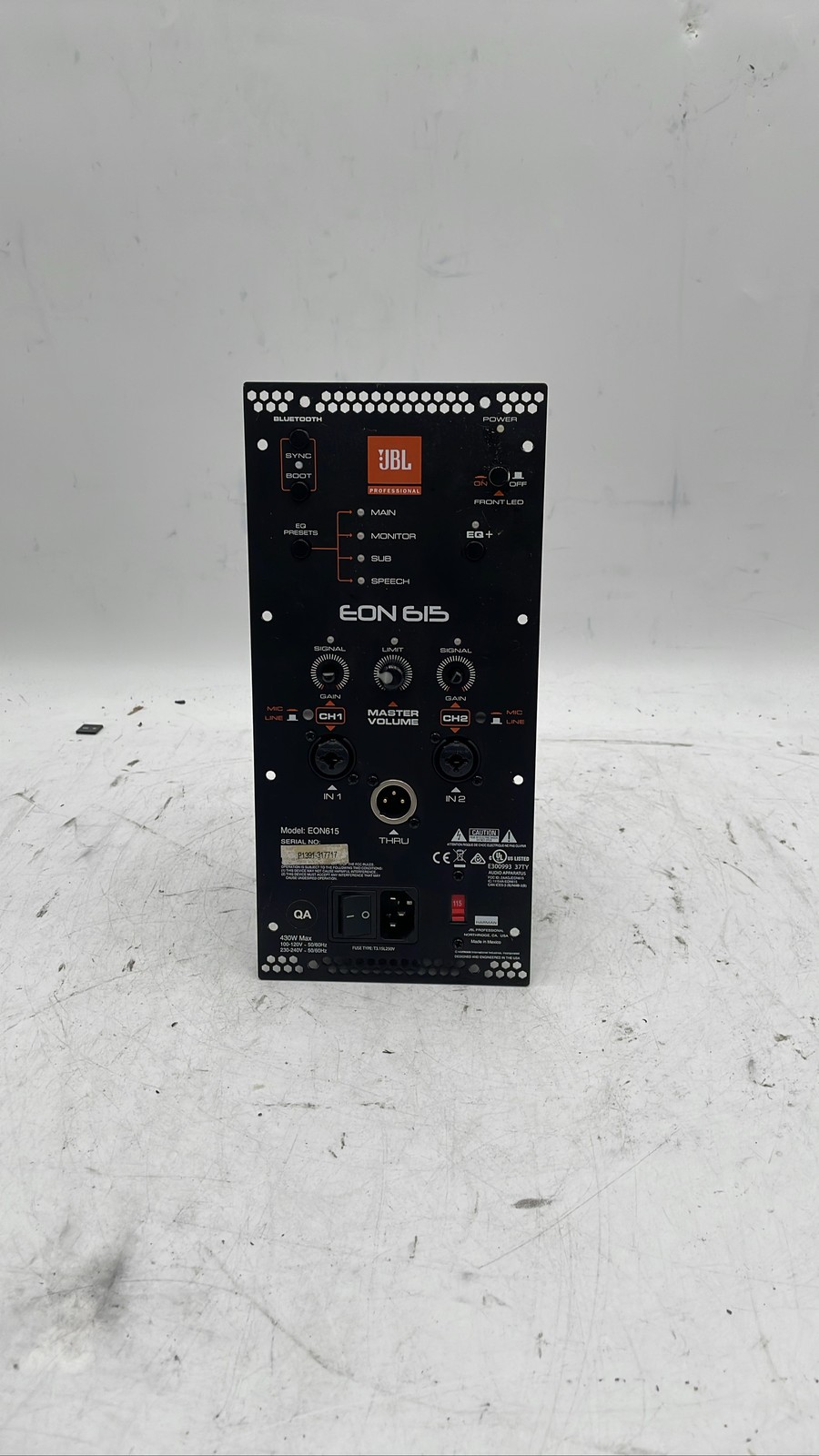 JBL EON615 Powered Speaker Amplifier Module Amp Assembly For Parts Or Repair