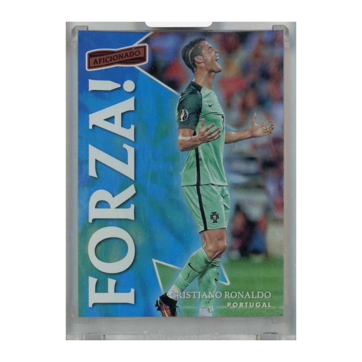 2016-17 Aficionado Cristiano Ronaldo #10 Forza Portugal