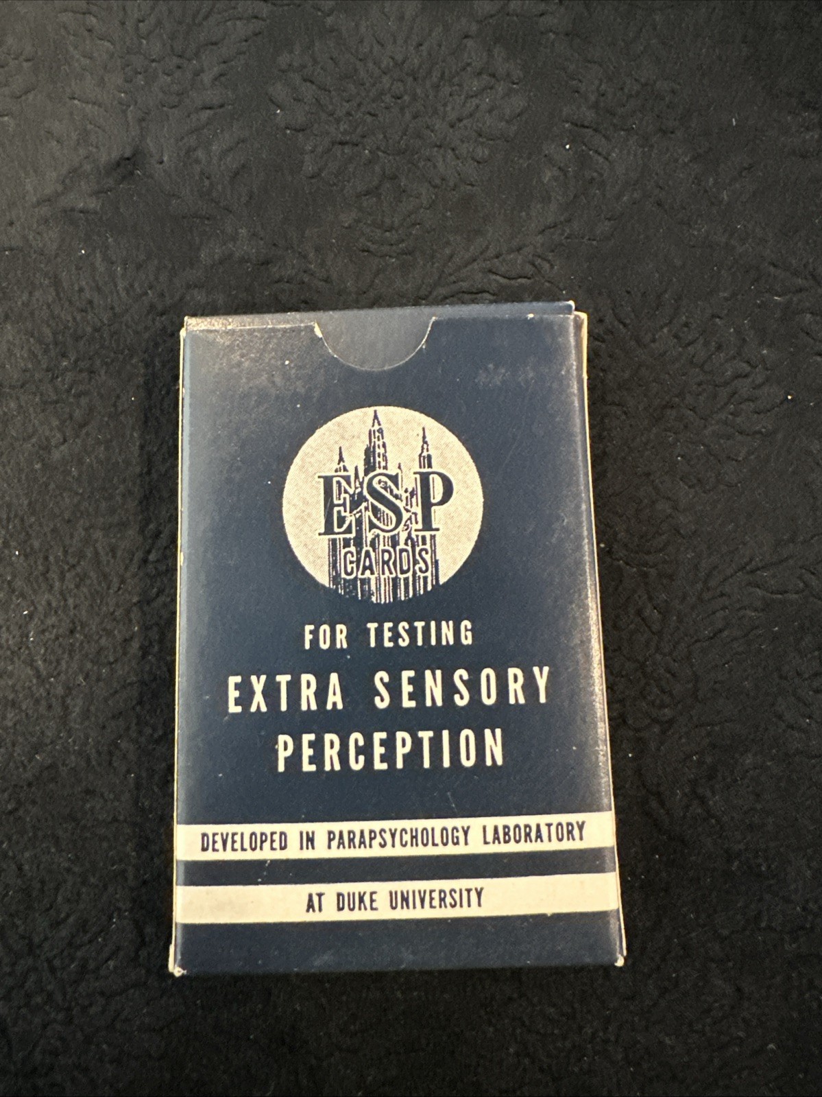 ESP Testing Cards 1937 Extra Sensory Perception Duke University Excellent 1 Deck