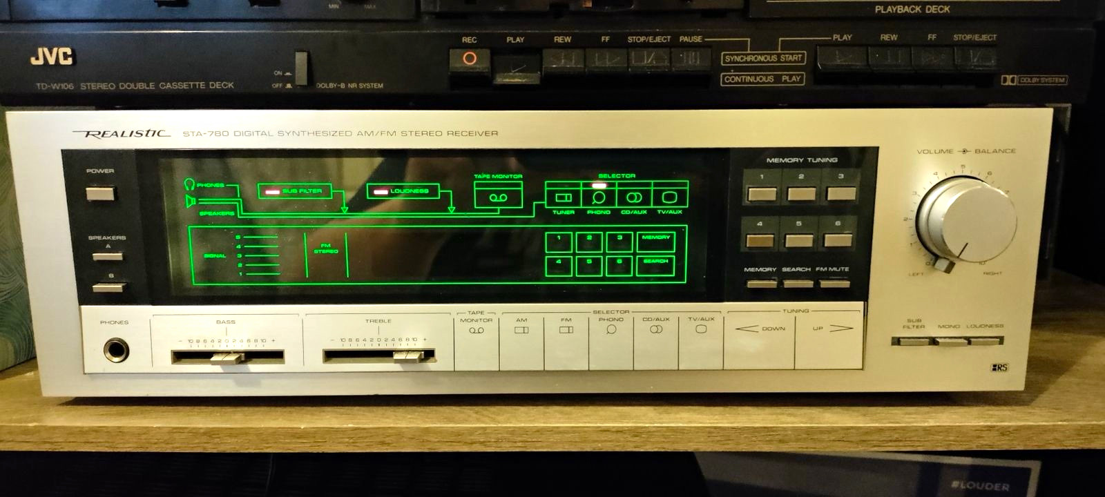 Realistic STA-780 Digital Synthesized AM/FM Stereo Receiver RARE Vintage