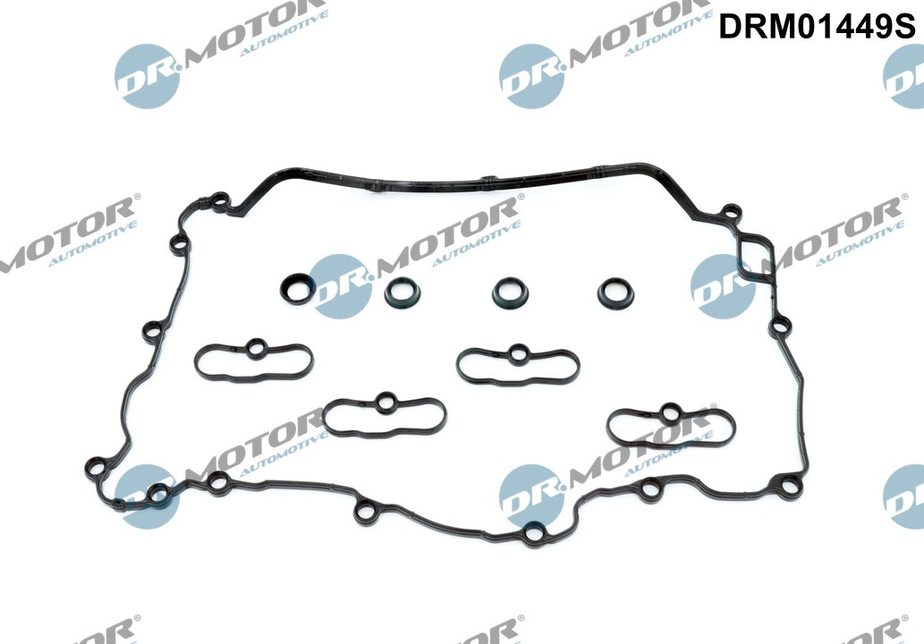 Dr.Motor Automotive DRM01449S Gasket Set, Cylinder Head Cover for Alfa Romeo