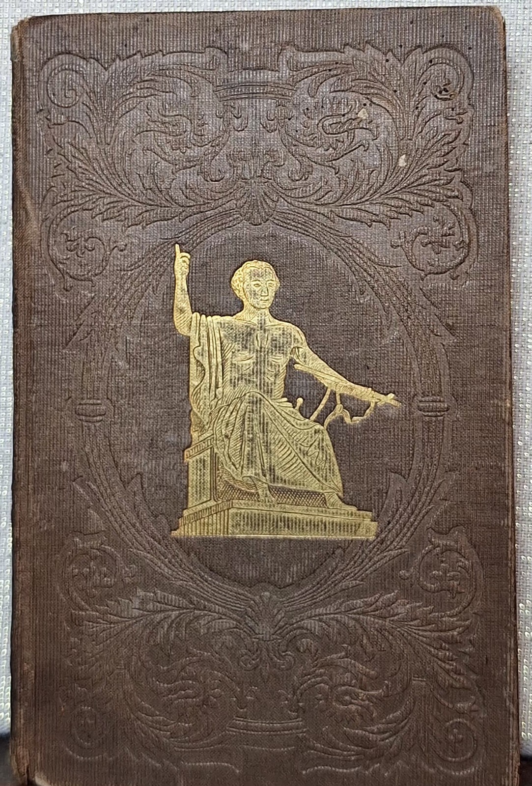 1847 New Guide to Washington DC Signed Watterston Family Copy Antique Rare