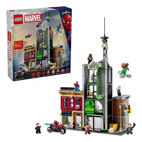 [ SALE ] LEGO® Marvel Spider-Man vs. Oscorp 76324 Building Set