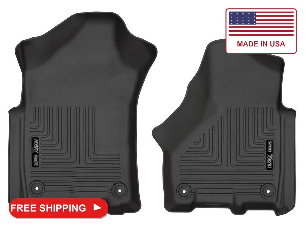Husky Liners Weatherbeater Floor Mats | Fits 2019-2026 Ram 2500, 3500, Crew & ME