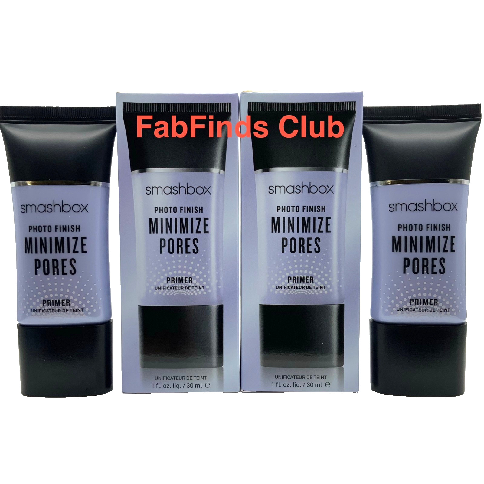 2x Smashbox Photo Finish Primer Minimize Pores Original Formula Full Size 1oz