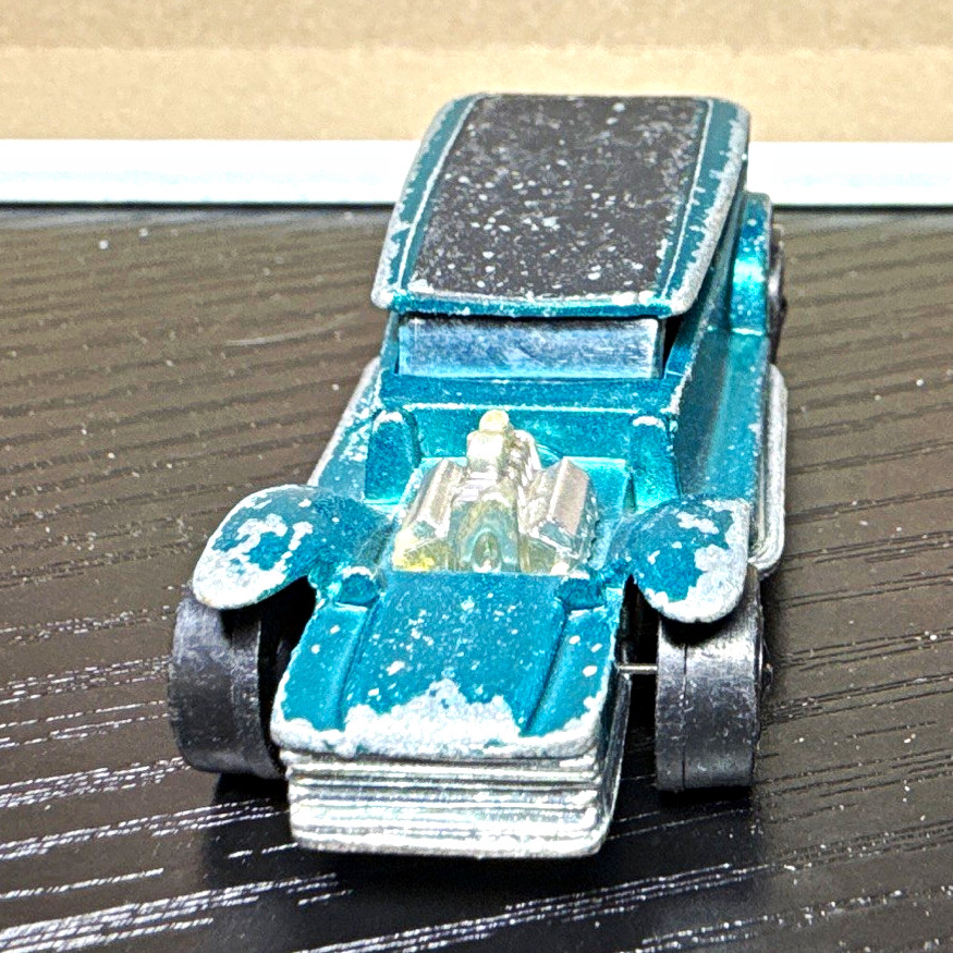 vintage hot wheels redlines the demon blue diecast car 1:64 1971