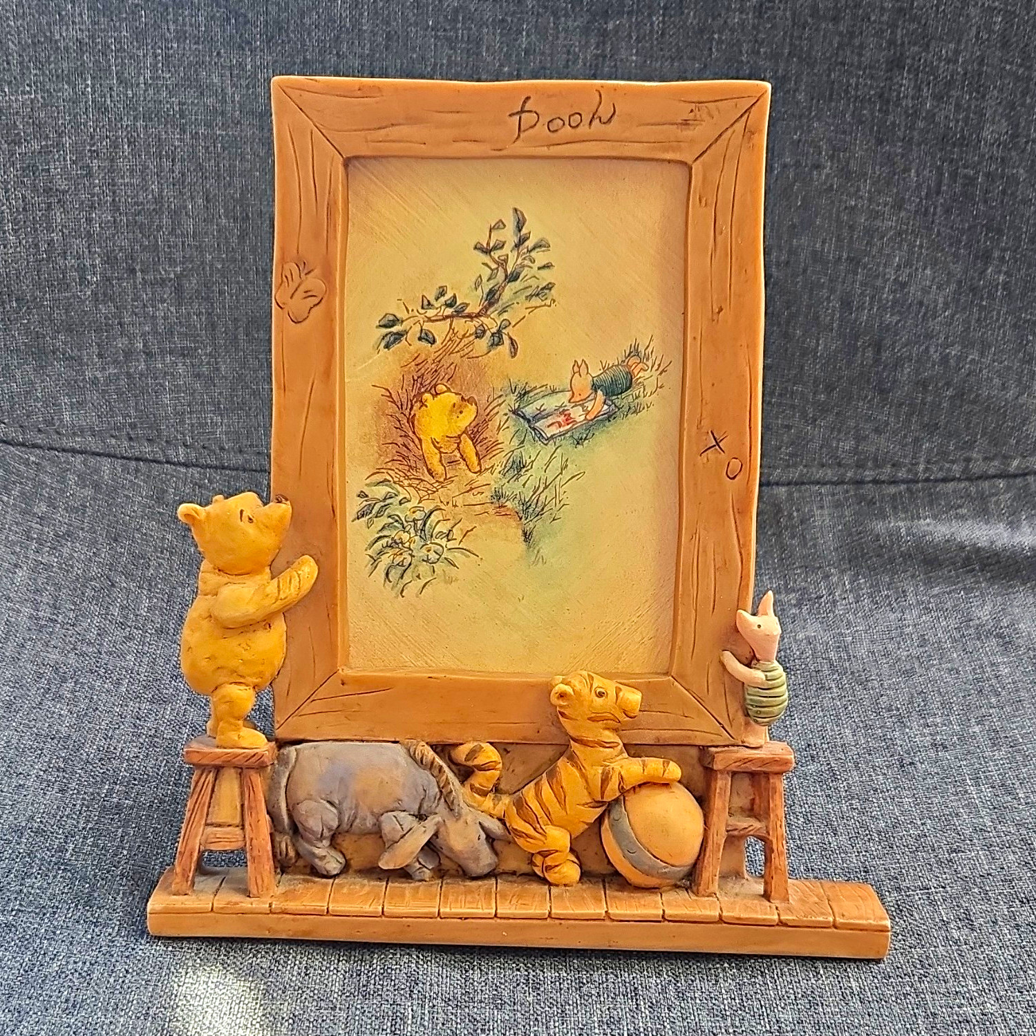 VINTAGE CHARPENTE Disney Winnie the Pooh Photo Frame VINTAGE CHARPENTE Disney Winnie the Pooh Photo Frame