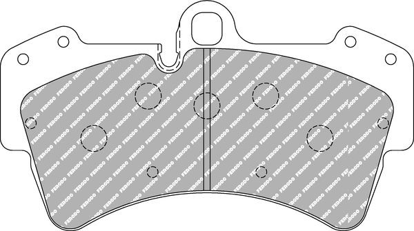 Brake pad set disc brake Ferodo Racing FCP1626H (1 set-1pc) Brake pad set disc brake Ferodo Racing FCP1626H (1 set-1pc)