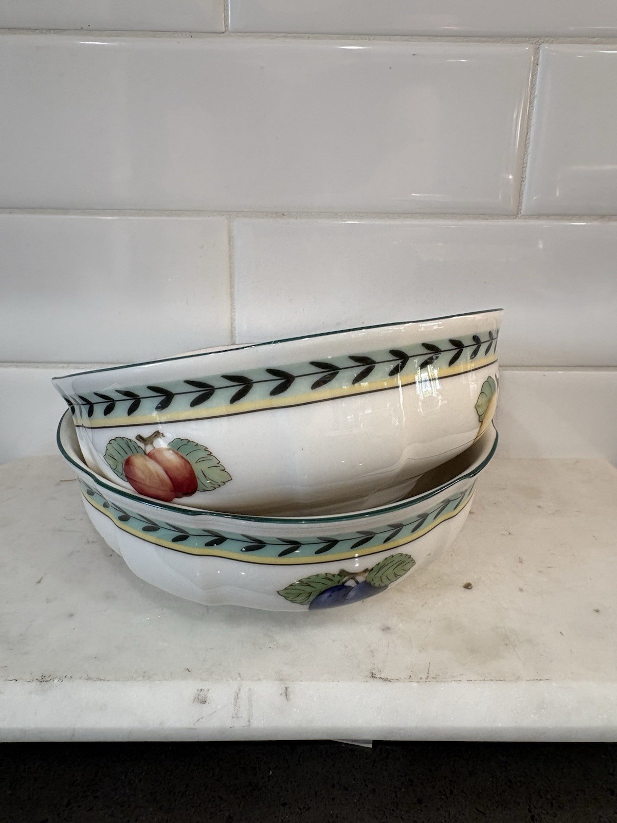 Villeroy. & Boch French Garden Fleurence small Bowls Set Of 2