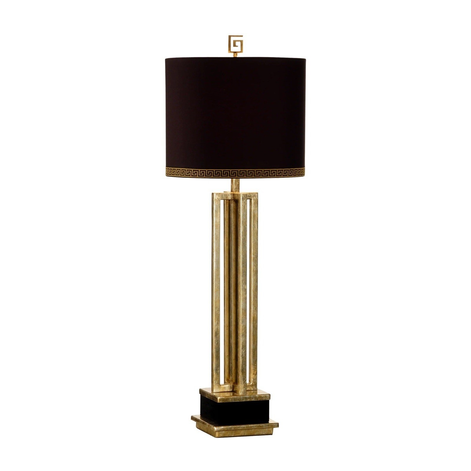 Wildwood | Frederick Cooper | Brass Frames Lamp & Shade | Black & Gold | 65362F
