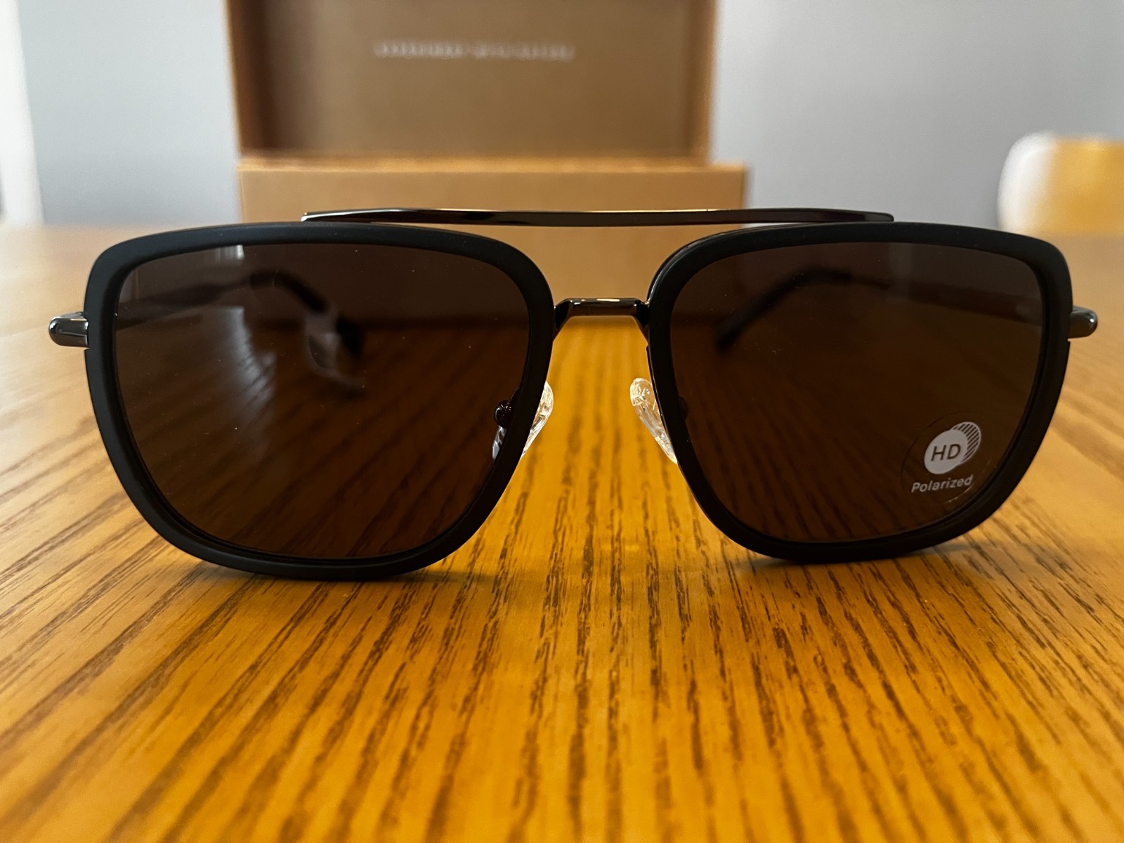 Shwood Grant sunglasses black walnut