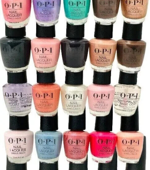 LOT OF 10 - OPI Nail Lacquer Polish 0.5oz - Assorted No Repeated Colors - NEW LOT OF 10 - OPI Nail Lacquer Polish 0.5oz - Assorted No Repeated Colors - NEW