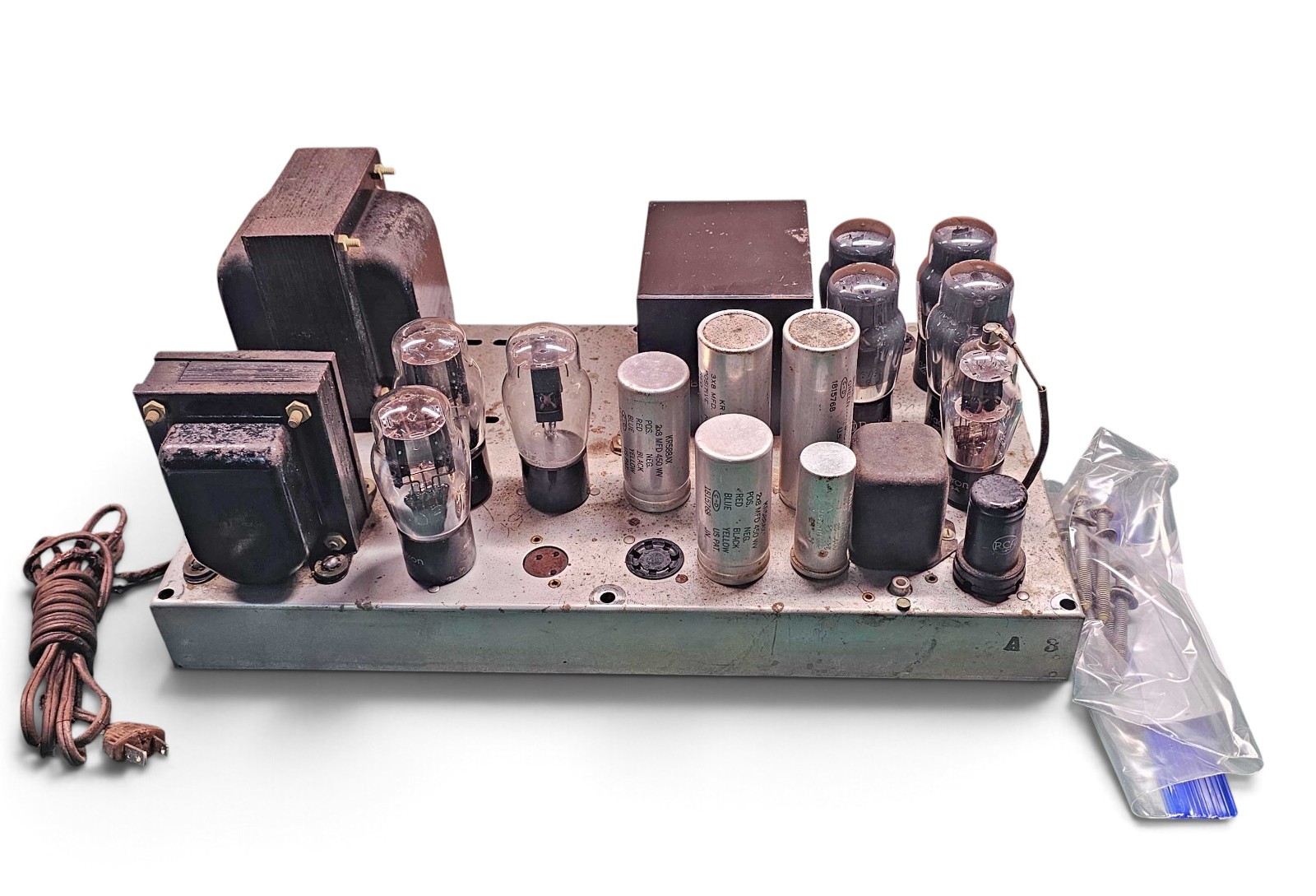 Vintage 1940 Capehart A-10 M-2 Mono PPP 6V6 Tube Amplifier - Parts/Repair