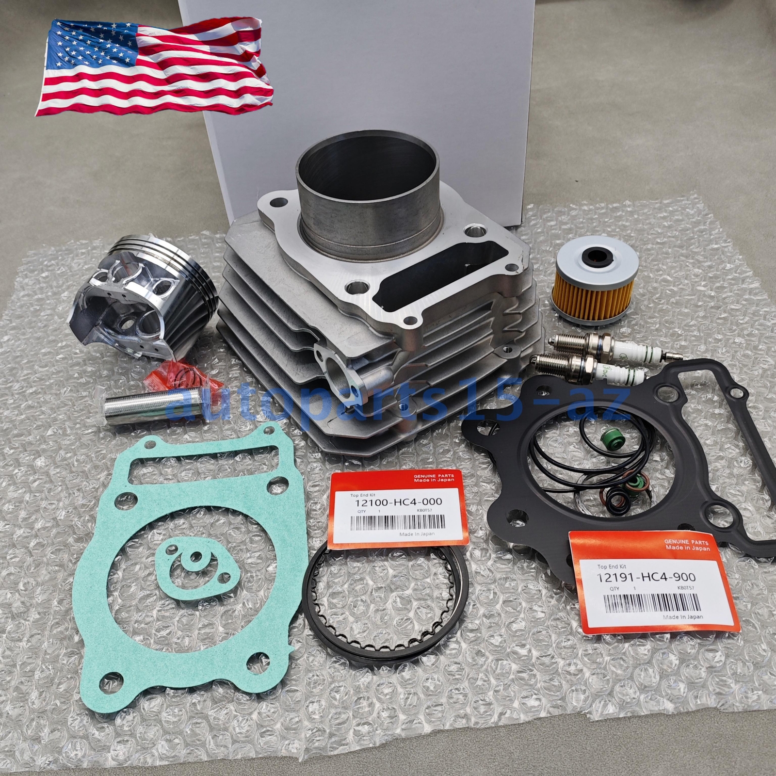 OEM NEW Cylinder Piston Top End Kit For 1988-2000 Honda TRX 300 Fourtrax FW 4x4