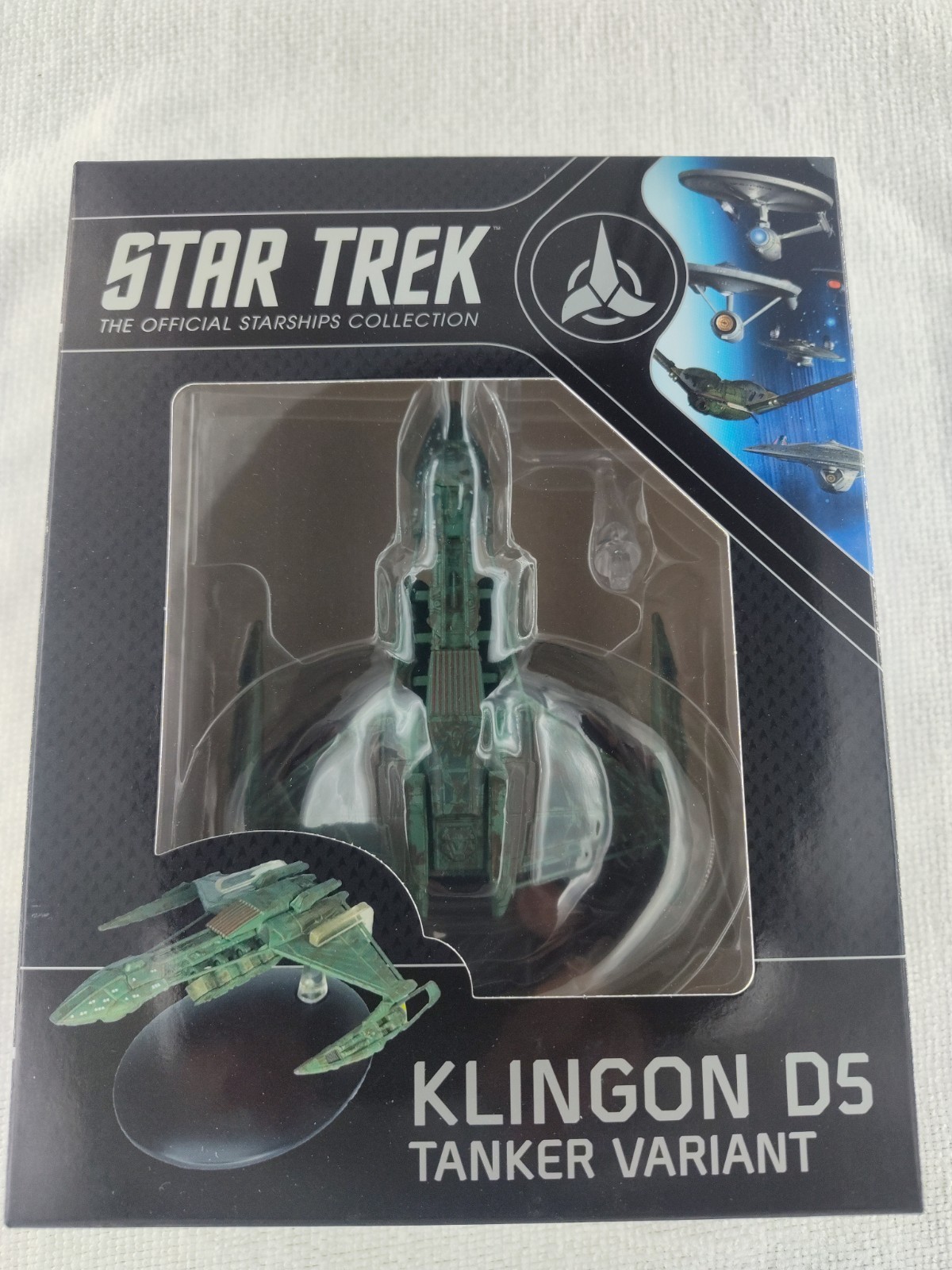 Klingon D5 Tanker Variant Star Trek Eaglemoss Ship Bonus Edition W/Booklet NIB Klingon D5 Tanker Variant Star Trek Eaglemoss Ship Bonus Edition W/Booklet NIB