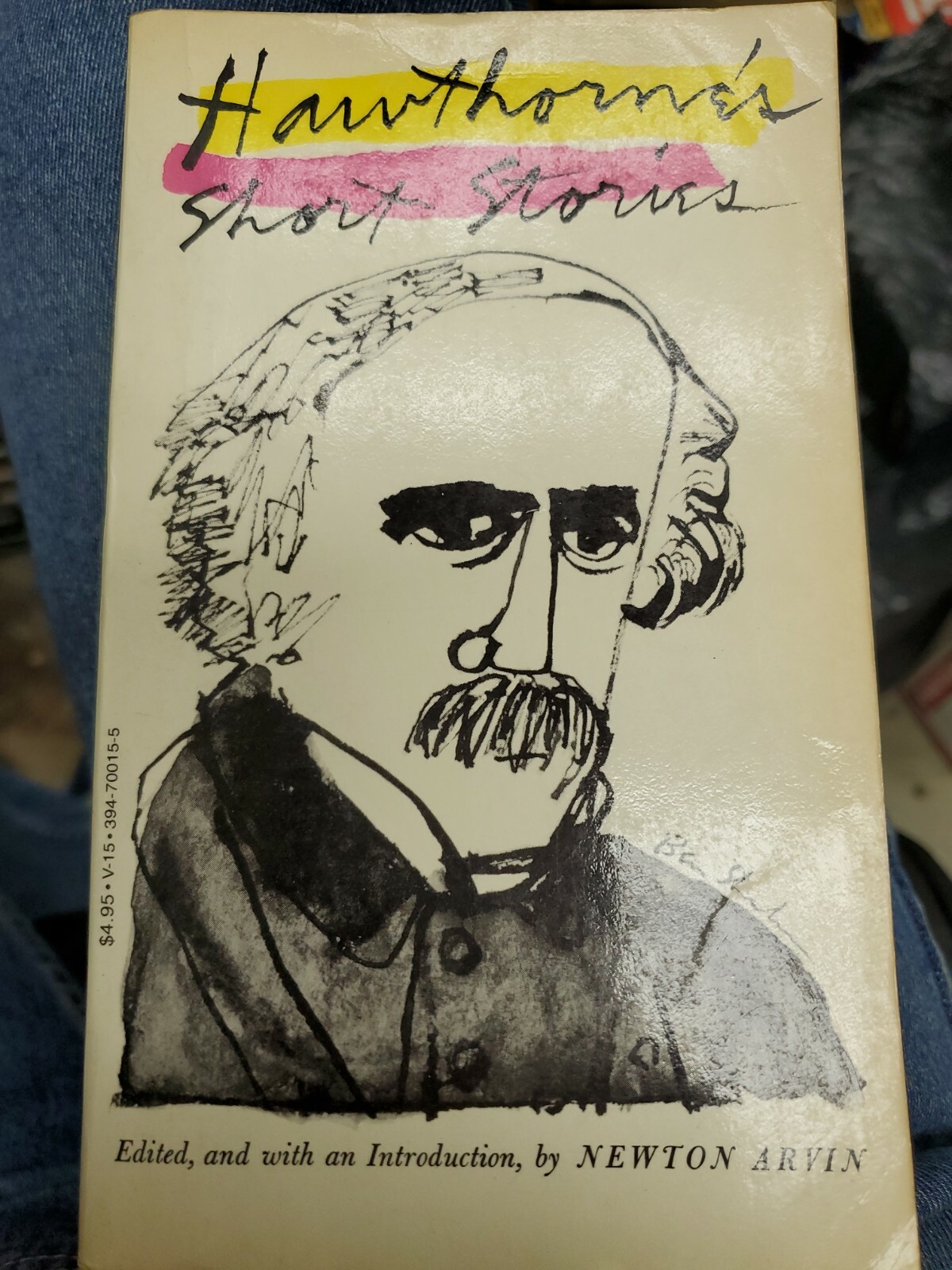 Hawthorne\'s Short Stories~Newton Arvin, Editor - A Vintage Books Paperback, 1960