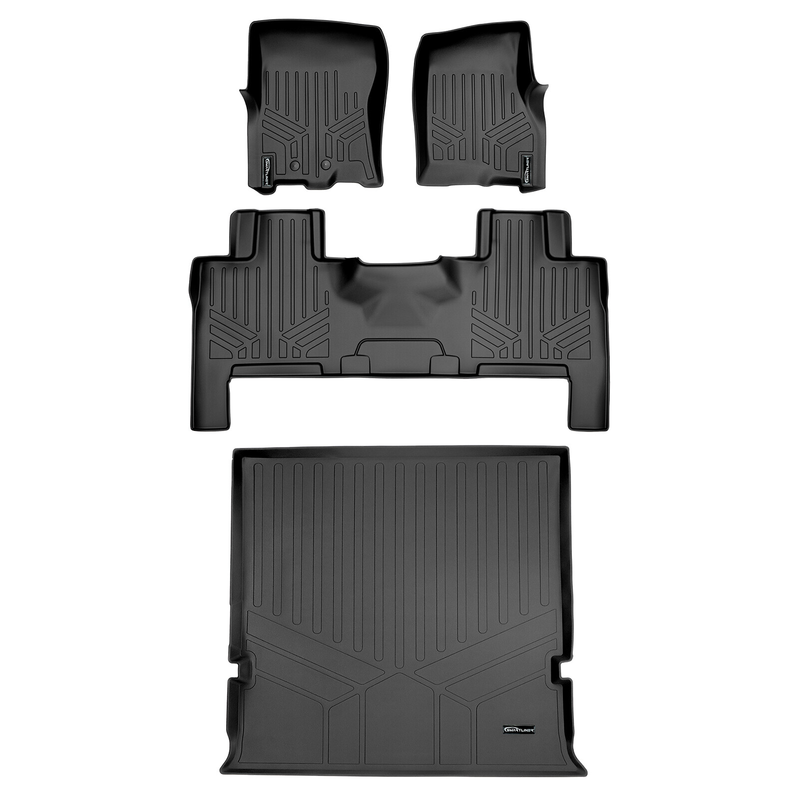 SMARTLINER Floor Mats Cargo Liner 2011-2017 Ford Expedition Lincoln Navigator
