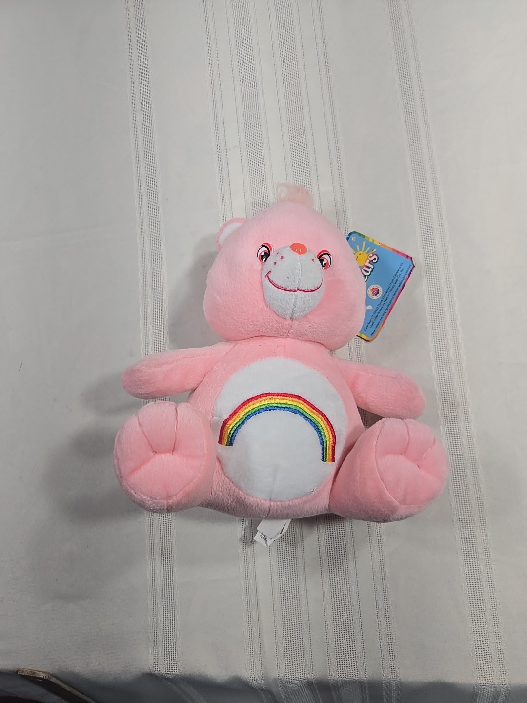 NWT Vtg 2002 Care Bears Stuffed Pink Toy Cheer Bear Plush Animal NWT Vtg 2002 Care Bears Stuffed Pink Toy Cheer Bear Plush Animal