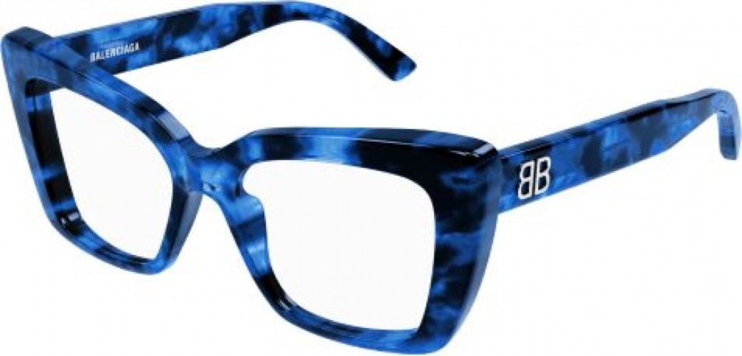 NEW Balenciaga BB 0297O Eyeglasses 004 BLUE 100% AUTHENTIC NEW Balenciaga BB 0297O Eyeglasses 004 BLUE 100% AUTHENTIC