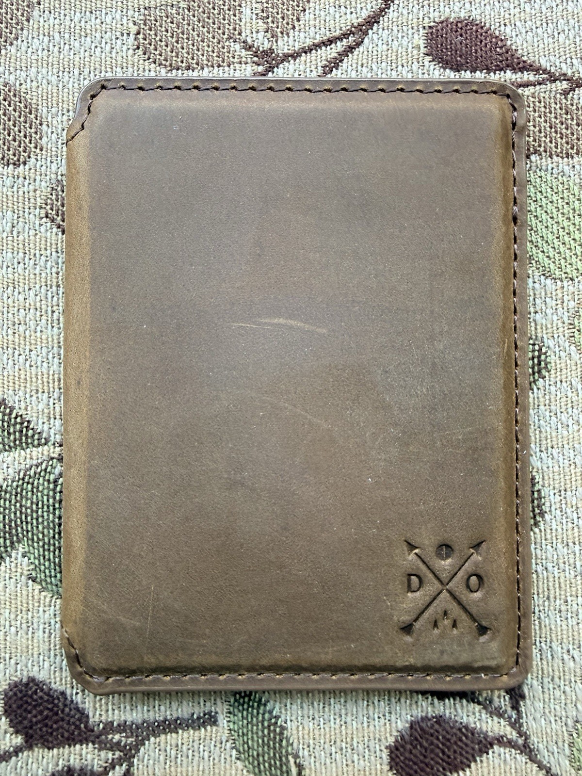 Double Oak Essentials Cloud Wallet in Light Brown