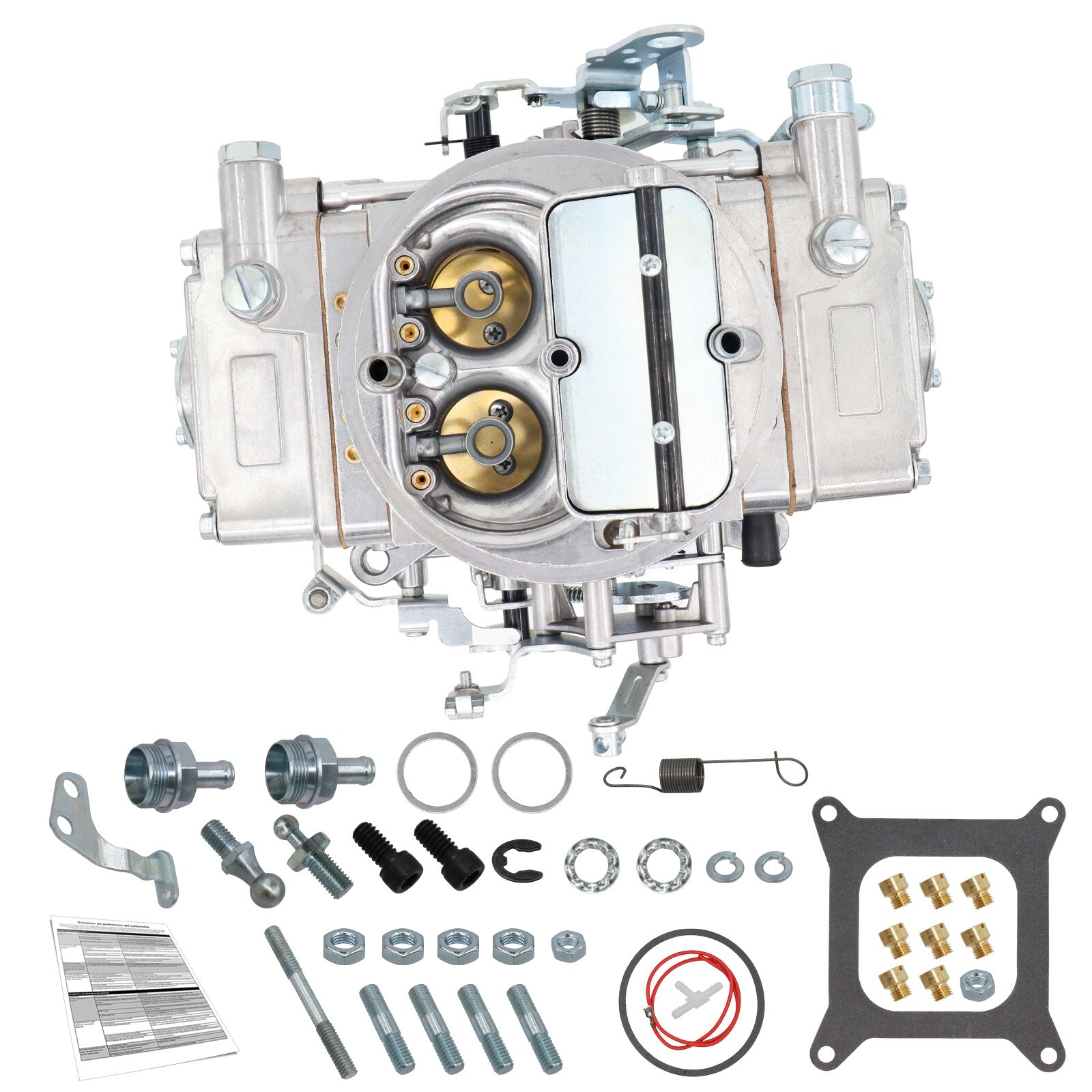 NEW HOLLEY QUICK FUEL 650 CFM BRAWLER DIECAST CARB,4150,650CFM,MECH,MANUAL CHOKE